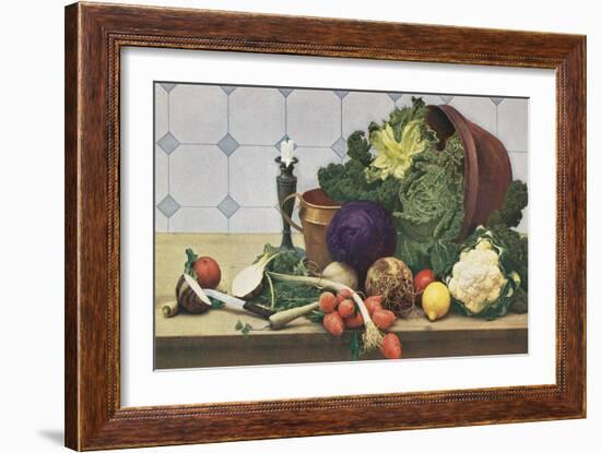 Vegetables-null-Framed Art Print