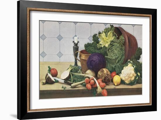 Vegetables-null-Framed Art Print