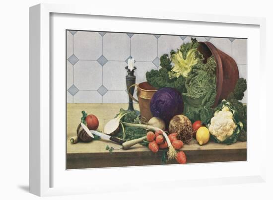 Vegetables-null-Framed Art Print
