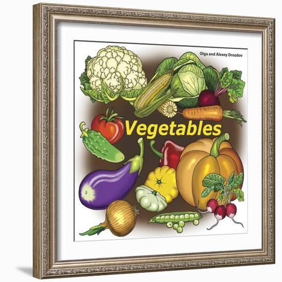 Vegetables-Olga And Alexey Drozdov-Framed Giclee Print