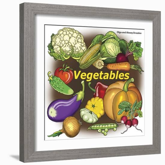 Vegetables-Olga And Alexey Drozdov-Framed Giclee Print