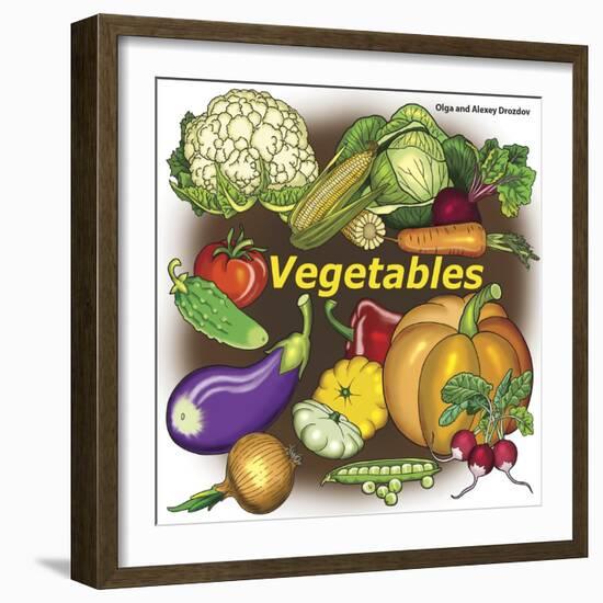 Vegetables-Olga And Alexey Drozdov-Framed Giclee Print