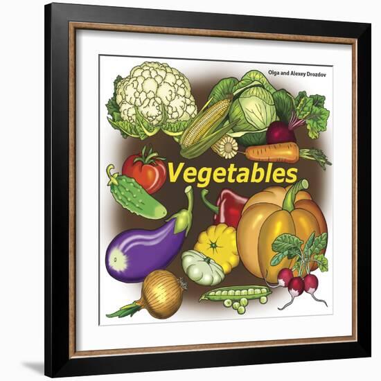 Vegetables-Olga And Alexey Drozdov-Framed Giclee Print