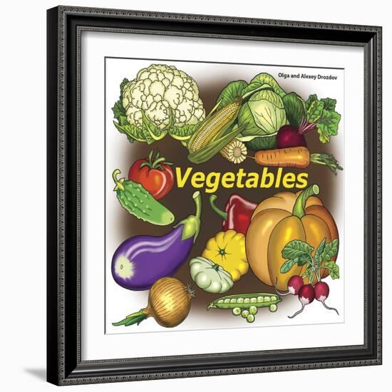 Vegetables-Olga And Alexey Drozdov-Framed Giclee Print