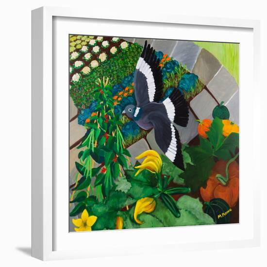 Veggie Garden, 2013-Maggie Rowe-Framed Premium Giclee Print