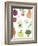 Veggie Mix-Clara Wells-Framed Giclee Print