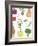 Veggie Mix-Clara Wells-Framed Giclee Print