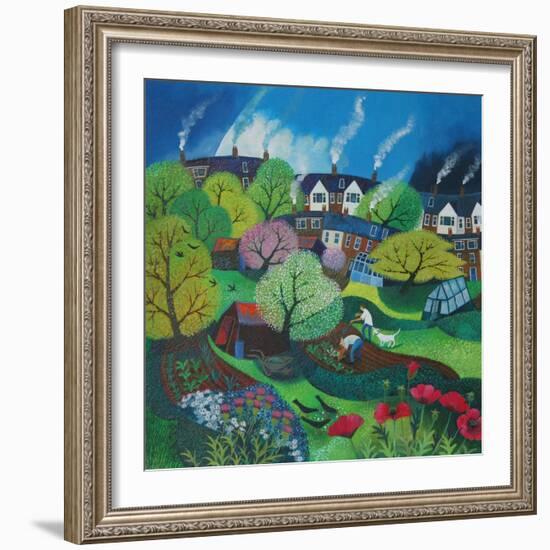 Veggie Patch, 2015-Lisa Graa Jensen-Framed Giclee Print