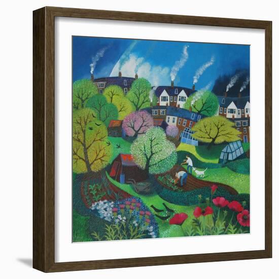 Veggie Patch, 2015-Lisa Graa Jensen-Framed Giclee Print