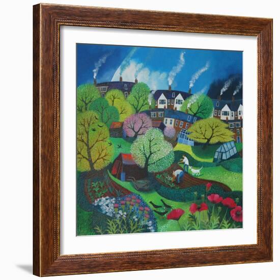 Veggie Patch, 2015-Lisa Graa Jensen-Framed Giclee Print