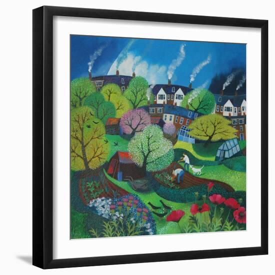 Veggie Patch, 2015-Lisa Graa Jensen-Framed Giclee Print