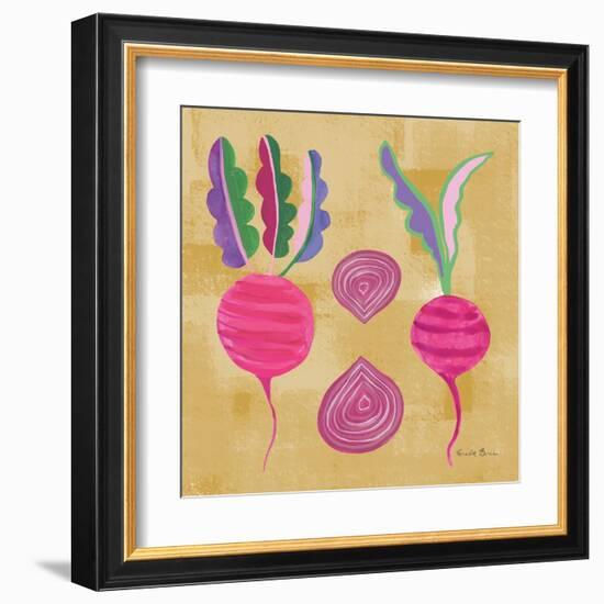 Veggie Time IV-Farida Zaman-Framed Art Print