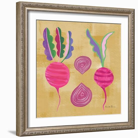 Veggie Time IV-Farida Zaman-Framed Art Print