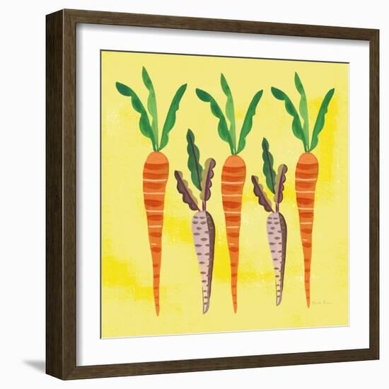 Veggie Time V v2-Farida Zaman-Framed Art Print