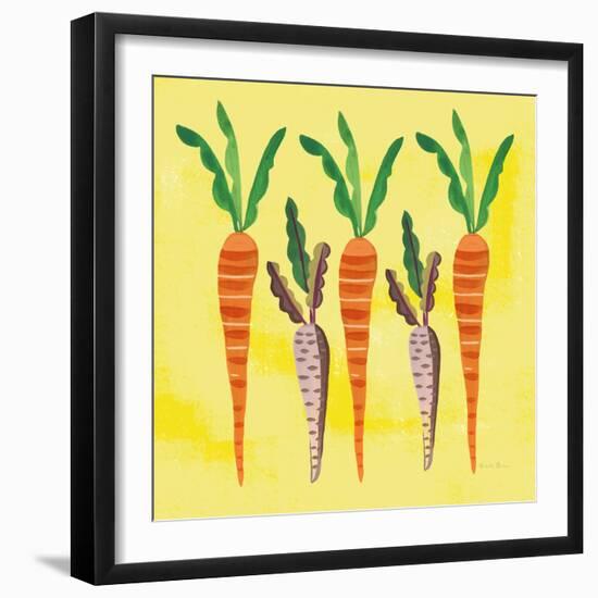 Veggie Time V v2-Farida Zaman-Framed Art Print