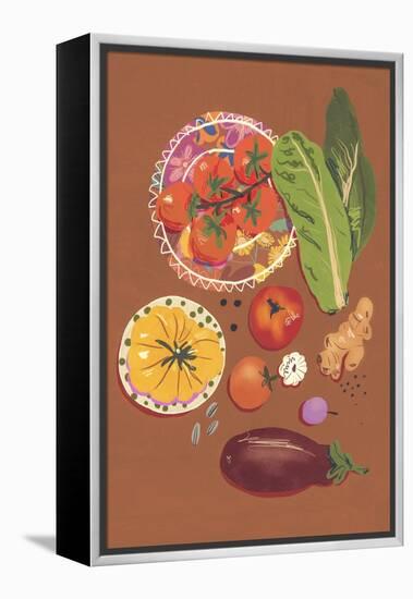 Veggies-Gigi Rosado-Framed Premier Image Canvas