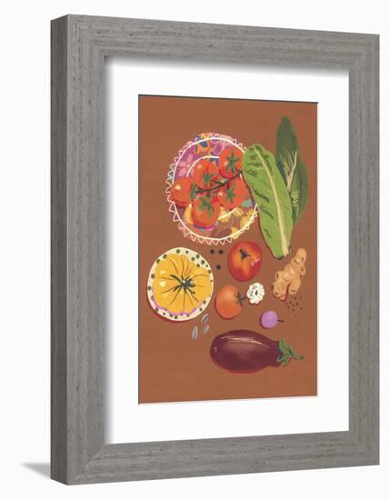 Veggies-Gigi Rosado-Framed Photographic Print