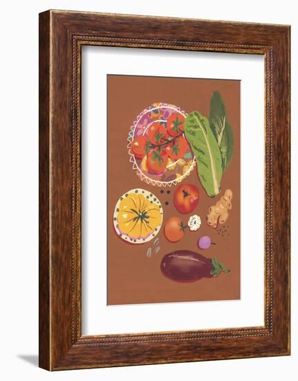 Veggies-Gigi Rosado-Framed Photographic Print