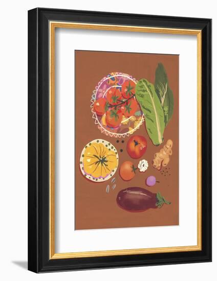 Veggies-Gigi Rosado-Framed Photographic Print