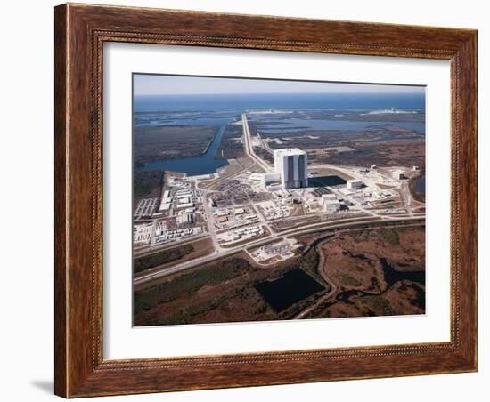 Vehicle Assembly Building at Kennedy Space Center-null-Framed Photographic Print