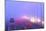 Vehicles Driving Through Fog on a Motorway-Jeremy Walker-Mounted Photographic Print