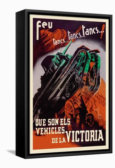 Vehicles of Victory-null-Framed Stretched Canvas