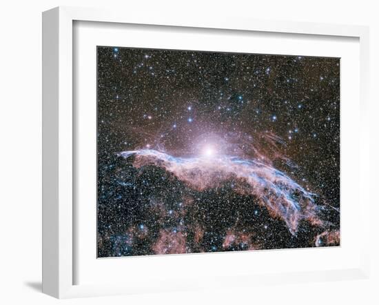 Veil Nebula Supernova Remnant-Davide De Martin-Framed Photographic Print