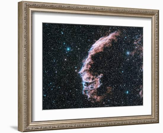 Veil Nebula Supernova Remnant-Davide De Martin-Framed Photographic Print