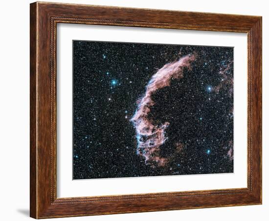 Veil Nebula Supernova Remnant-Davide De Martin-Framed Photographic Print