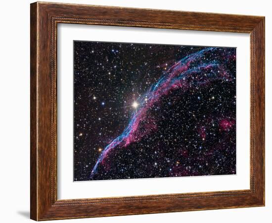 Veil Nebula-Stocktrek Images-Framed Photographic Print