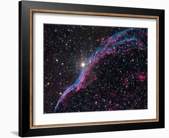 Veil Nebula-Stocktrek Images-Framed Photographic Print