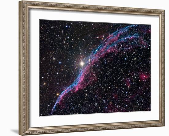 Veil Nebula-Stocktrek Images-Framed Photographic Print