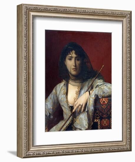 Veiled Circassian Lady-Jean Leon Gerome-Framed Giclee Print