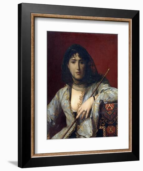 Veiled Circassian Lady-Jean Leon Gerome-Framed Giclee Print