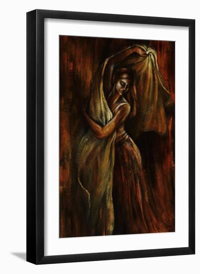 Veiled Elegance-Rikki Drotar-Framed Giclee Print