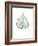 Veiled Leaf I-Grace Popp-Framed Premium Giclee Print