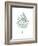 Veiled Leaf II-Grace Popp-Framed Premium Giclee Print