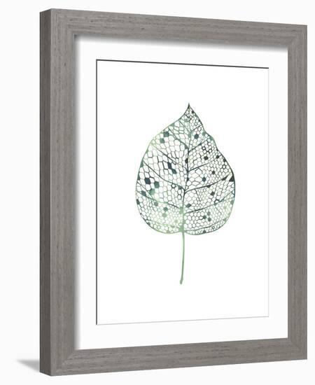 Veiled Leaf II-Grace Popp-Framed Premium Giclee Print