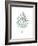 Veiled Leaf II-Grace Popp-Framed Premium Giclee Print