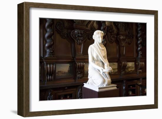 Veiled Vestal Virgin-Raffaello Monti-Framed Giclee Print