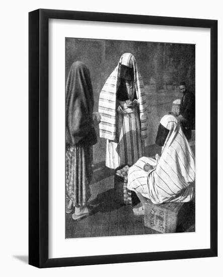 Veiled Women, Sarajevo, Bosnia, 1936-null-Framed Giclee Print