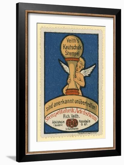 Veith's Rubber Stamps-null-Framed Giclee Print