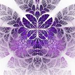 Fabulous Fractal Pattern in Purple-velirina-Art Print