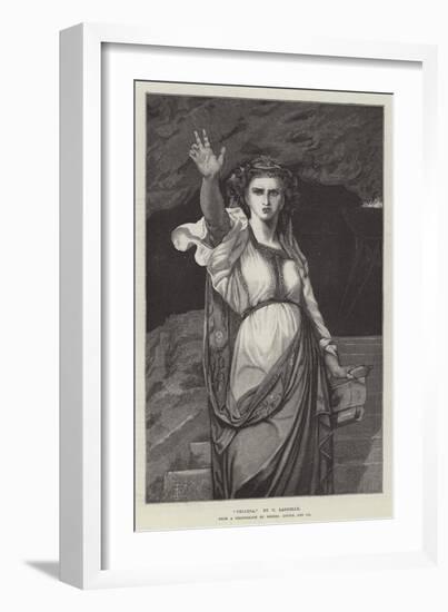 Velleda-Charles Landelle-Framed Giclee Print