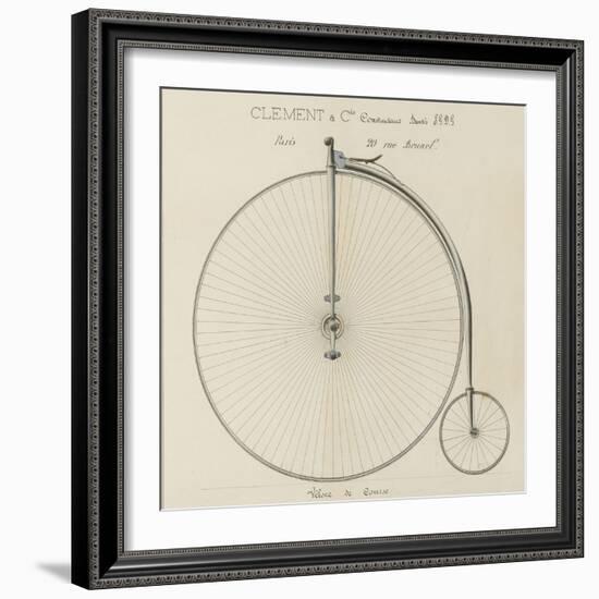 Véloce de course-null-Framed Giclee Print