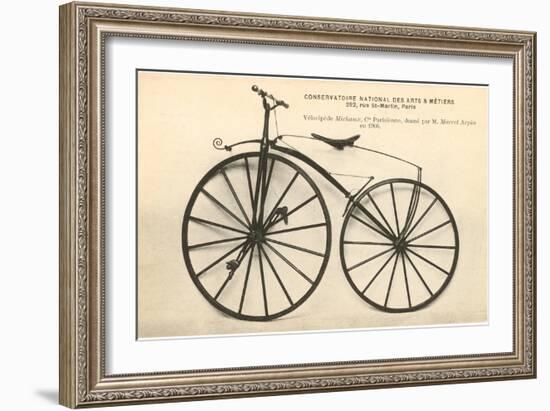 Velocipede, 1906-null-Framed Art Print