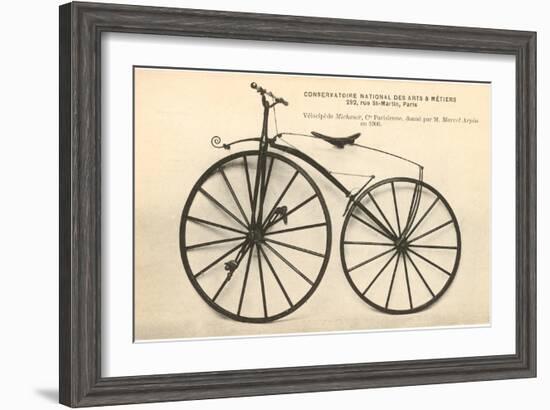 Velocipede, 1906-null-Framed Art Print