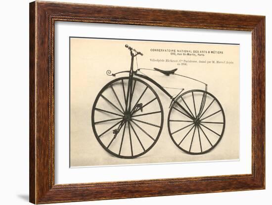 Velocipede, 1906-null-Framed Art Print