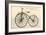 Velocipede, 1906-null-Framed Art Print