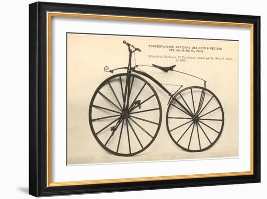 Velocipede, 1906-null-Framed Art Print